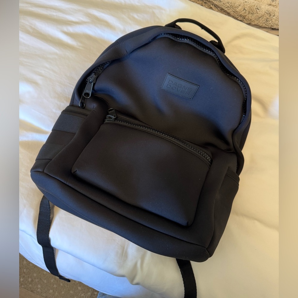Large Black Dakota Neoprene Dagne Dover Backpack